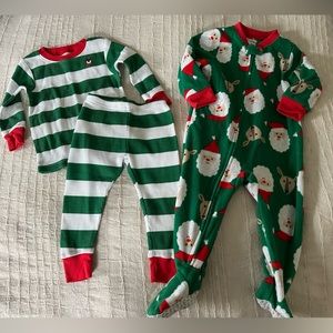 Set of two Christmas pajamas